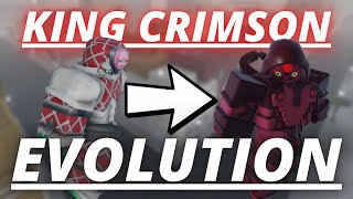 [YBA] King Crimson Evolution