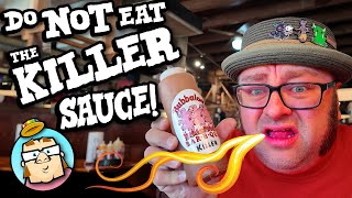 Don't Eat the Killer Sauce at Bubbalous - Marley the Disney Crocodile at St Augustine Alligator Farm