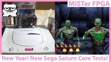 MiSTer FPGA DE10 Nano! Sega Saturn WIP Core Testing! New Games Working and Viewer Requests!