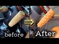 【DIY】シフトノブを名栗加工にしてみたよ。