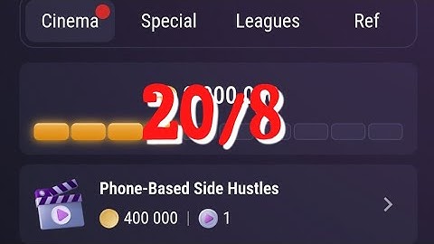 Phone-Based Side Hustles 20 Aug Tap Swap Watch Daily Video Code  | Tapswap New Code Today? Complete 