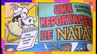 Clarabela Repórter Uma Reportagem De Natal Narrado Gibi Da Disney