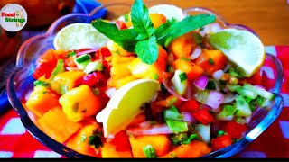 Mango Salad Recipe | Healthy Snacks Recipe | Healthy Weight Loss Salad Recipe |
