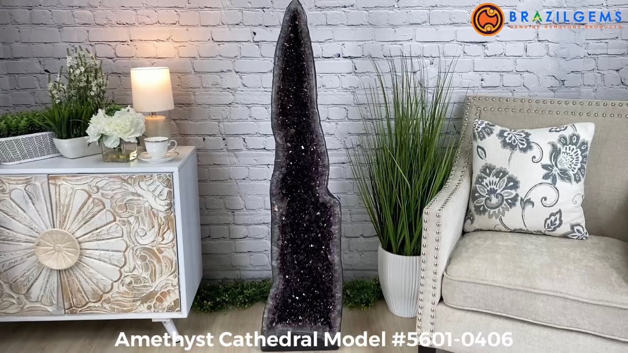 Amethyst Cathedral Model # 5601-0406 by BrazilGems.com 🏷 FOR SALE 🛍🛒