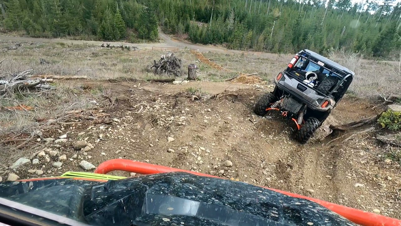 West 4x4 trail at Tahuya orv park, Washington 21 polaris turbo s and 18