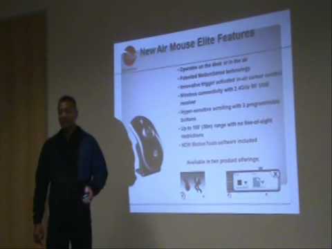 Pump up your presentation with Gyration Air Mouse Elite and MotionTools