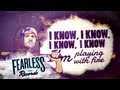 Forever The Sickest Kids - Playing With Fire (Lyric Video)