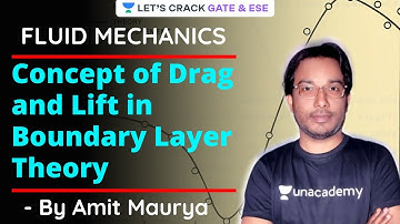 Concept of Drag and Lift in Boundary Layer Theory | Fluid Mechanics | Gate/ESE 2021 | Amit Maurya