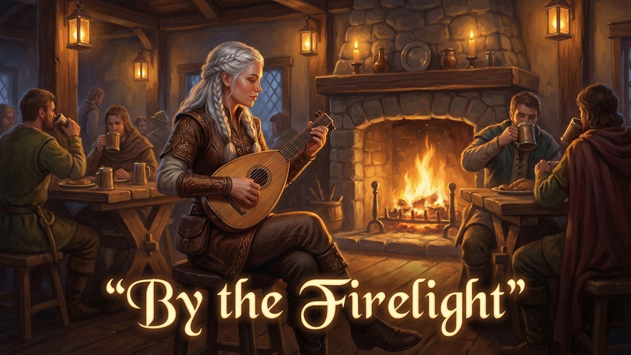 Medieval Tavern Song - By the Firelight [Fantasy Folk for D&D]