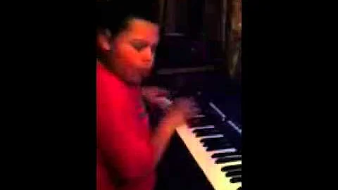 My nephew Jordan 10yrs "blind"