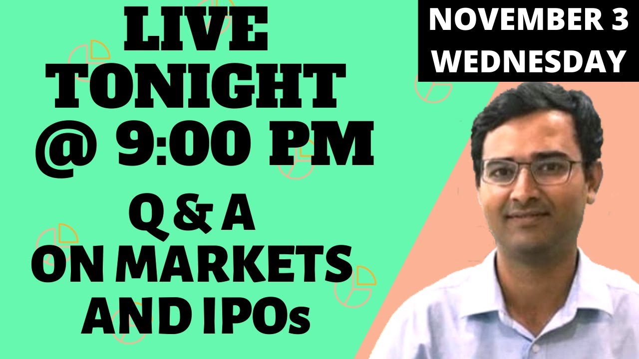 Share market today | November 3  2021 Wednesday |  Live Q&A session | Latest Stock market news