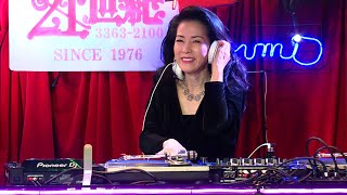 坂本冬美、ＤＪプレイに初挑戦（新曲 ほろ酔い満月 リリース記念イベント／坂本冬美 DJフクタケ）
