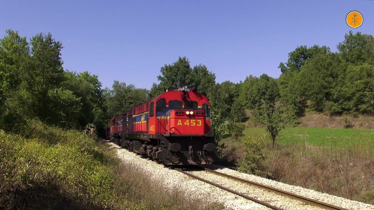 Trains through the forests, Bralos Rail Pass.