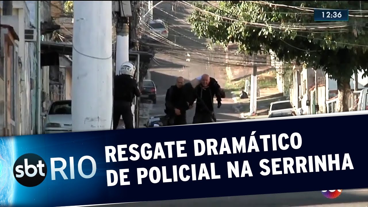 PM baleado na Serrinha é socorrido  pelos colegas, mas morre no hospital