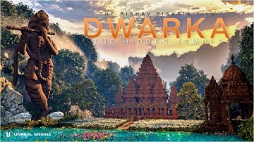 Dwarka The Hidden Temple || Lord Krishna || Unreal Engine 5.4|| Cinematic Video |