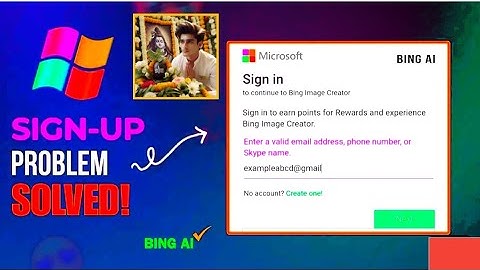 How to Sign Up in Bing Ai Image Generator | Microsoft Bing Ai Account Kaise Banaye | Bing Ai Login