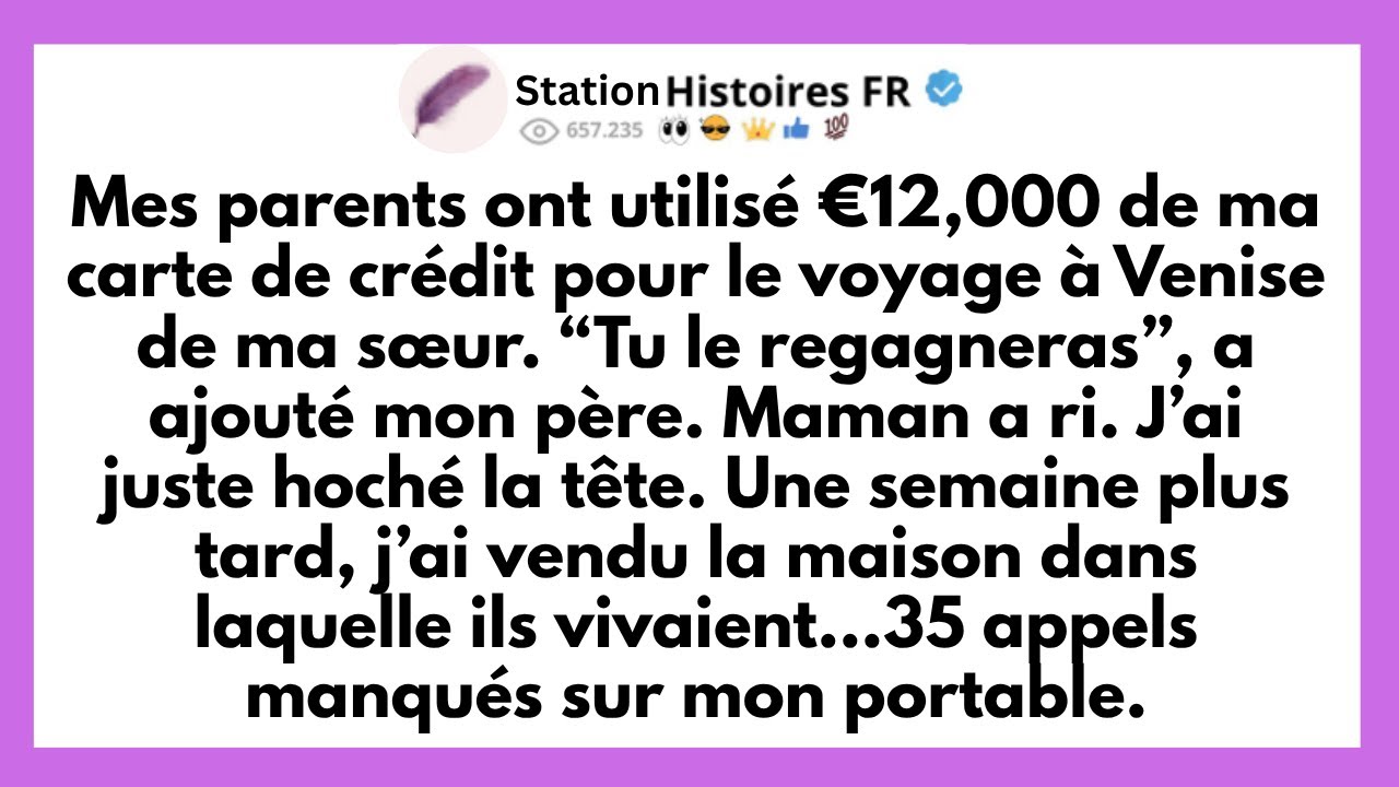 J’ai vu la notification Instagram à 7 h 12, un lundi matin. Thomas venait de m’identifier dans sa story : mes parents sur une plage de Majorque, cocktail à la main, sourire éclatant. Et cette...
