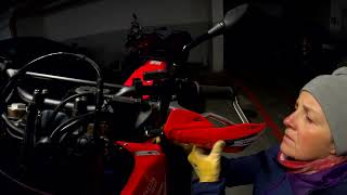 2022 04 CRF 300 Rally   Zeta pivot lever set
