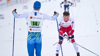 Sprintstafett - VM Lahtis 2017 - Damer & Herrar Längdskidor VM - Cross Country Skiing WC Teamsprint