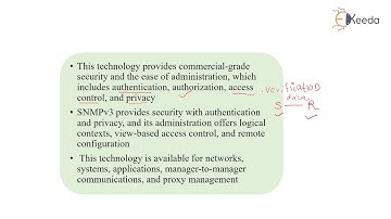 SNMPV3 - Internet Management - Network Management in Telecommunication