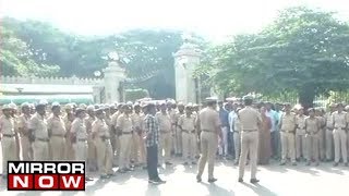 Karnataka Floor Test: Tight Security At Vidhana Soudha In Bengaluru