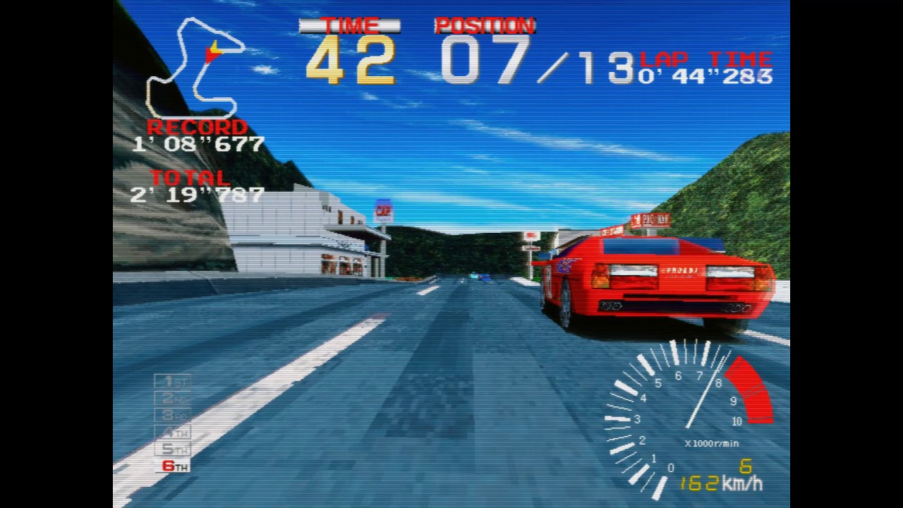 Ridge Racer Namco Arcade - YouTube