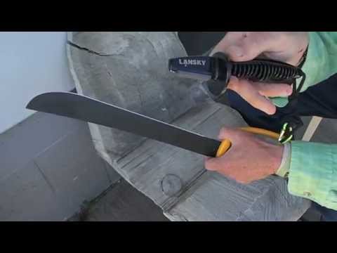 Lansky Knife Sharpening System Demo and Review 