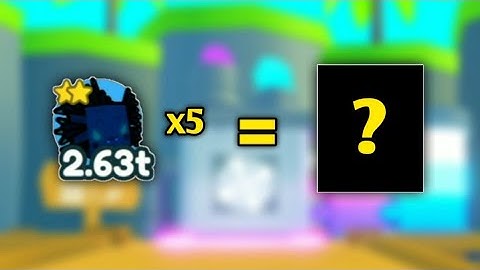 What Happens when you Fuse 5 RB HYDRA AXOLOTL? |-Pet Simulator X-