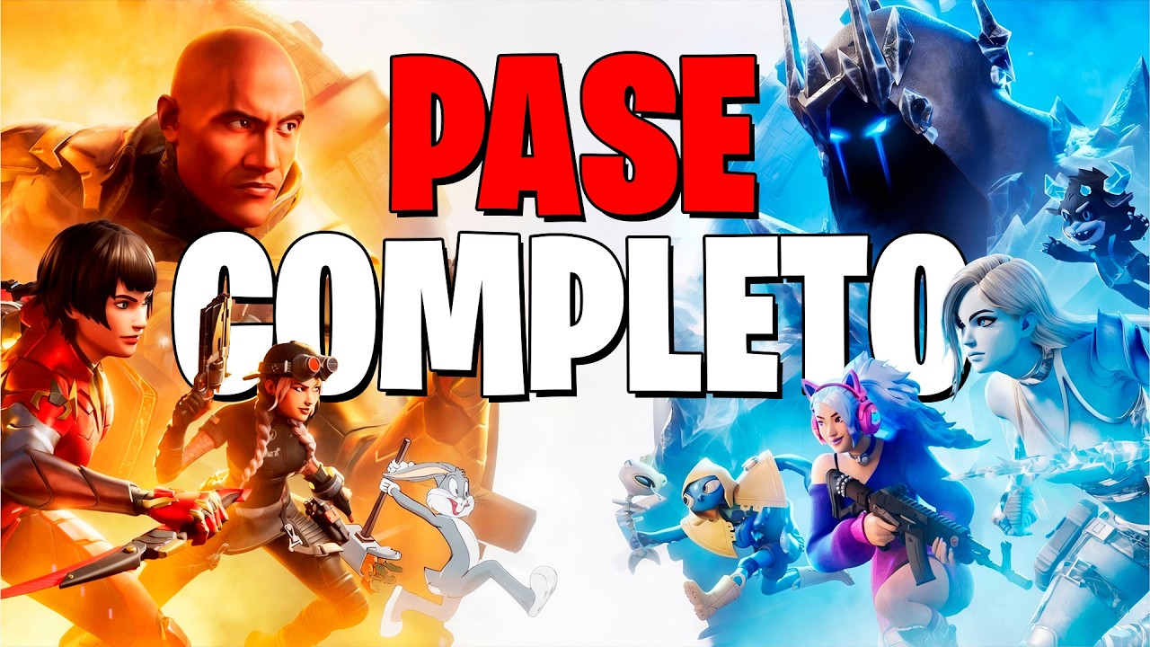 🤯PASE COMPLETO de Fortnite temporada 2🤯