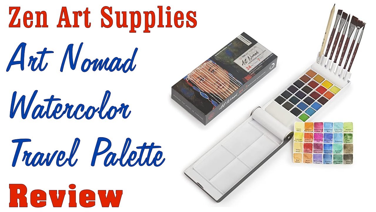 Zen Art Supplies Art Nomad Watercolor Travel System — The Art Gear Guide