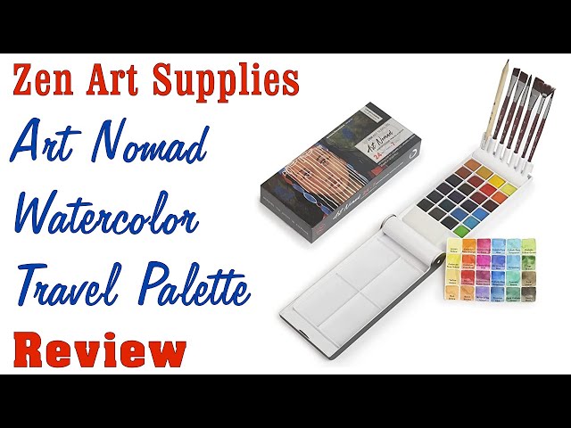 Art Nomad Travel Watercolor Set by ZenArt Review - Doodlewash®