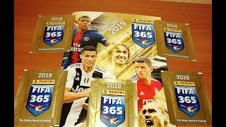 PANINI "FIFA 365 (2019)" ОБЗОР НОВИНКИ {|} Открытие 5-и пачек и обзор альбома FIFA 365 (2019)