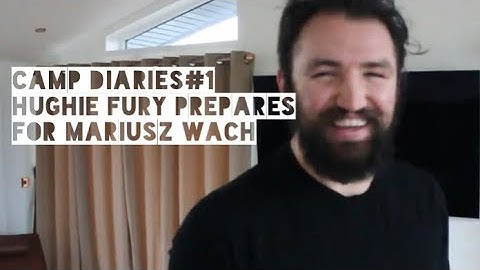 CAMP DIARIES #1 HUGHIE FURY TOUR OF NEW GAFF, TALKS DUBOUS V JOYCE AND MARIUSZ WACH FIGHT
