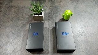 Galaxy S8 and S8 Plus Unboxing...Which one to choose???