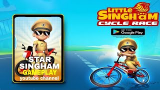 Little Singham vs Little Singham Cycle Race Gameplay  screenshot 5