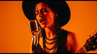 Janis Joplin, ZZ Top, Led Zeppelin, Amy Winehouse Power Blues Rock Guitar Riffs with Lady Vocals