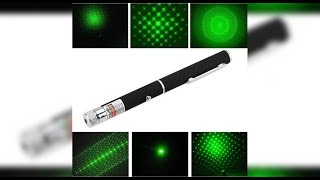 Перезаряжаемая зеленая лазерная указка Black Cat мощностью 500 мВт | Распаковка и обзор | Тестирование