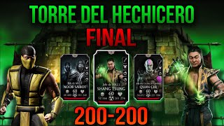 FINAL DEL HECHICERO / Batalla 200 Torre del Hechicero Mortal Kombat Mobile / Actualización 5.0