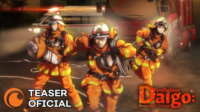 new “Fire Force” but with real heroes #firefighterdaigorescuerinorange