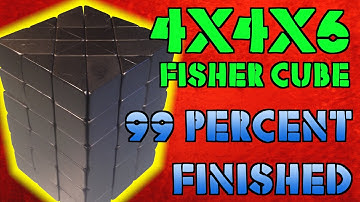 4x4x6 Fisher Cube Complete without stickers