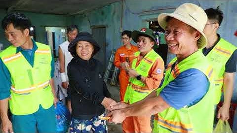 EVNGENCO3 cứu trợ miền Trung sau trận mưa lũ lịch sử năm 2025