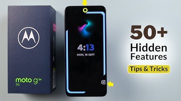 Moto G54 5G Tips And Tricks || Moto G54 5G Top 50+ Hidden Features