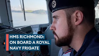 Behind the scenes on a Royal Navy frigate