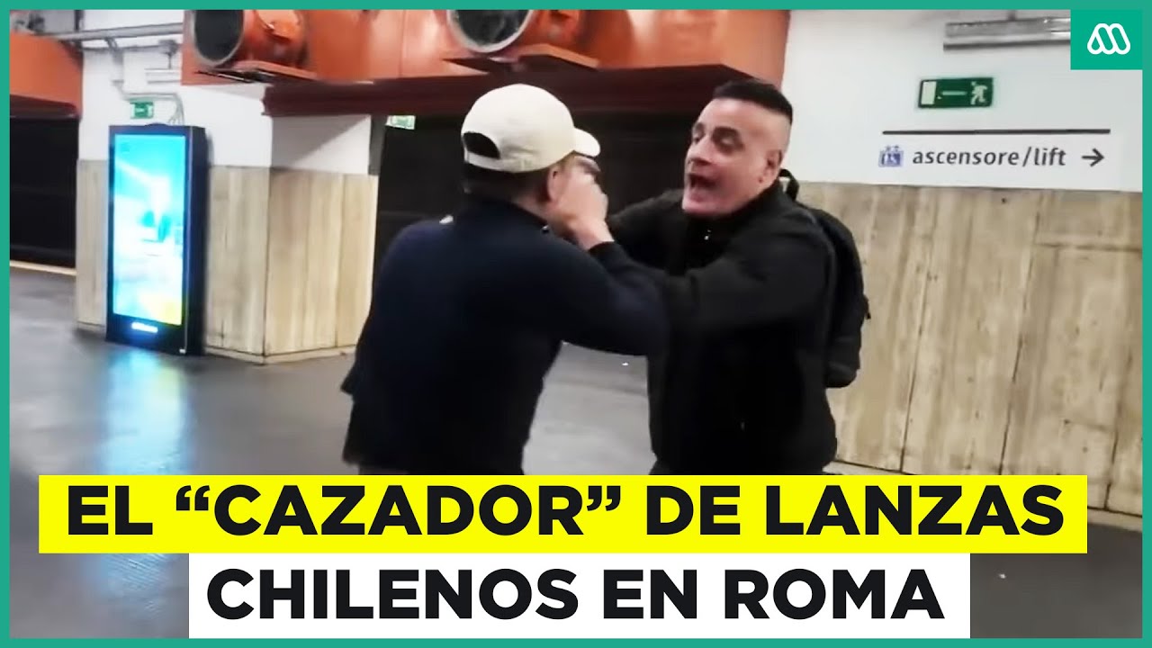 El "cazador" de lanzas chilenos: El exboxeador italiano que encara a ladrones en metro de Roma