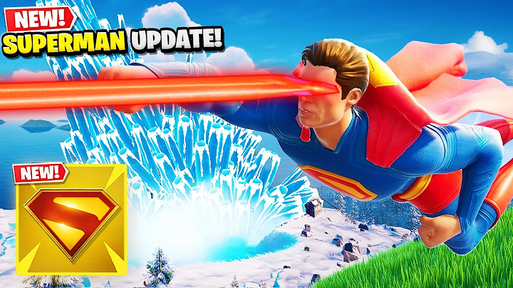 New *SUPERMAN* MYTHIC Update is INSANE!
