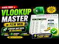 Master VLOOKUP in MS Excel | Step-by-Step Tutorial for Beginners (Easy &amp; Fast)