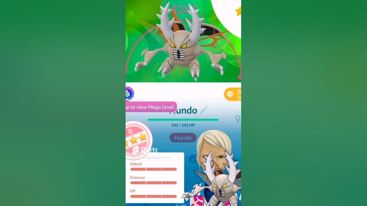 WOW! MEGA EVOLVING HUNDO PINSIR 😱 trending pokemon pokémon shorts