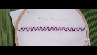 Thread Herring Bon-Thirteenth Sch In Hand Embroidery Series