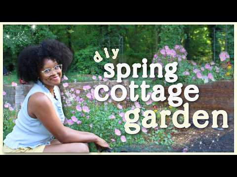 Thumbnail for CREATING A WHIMSICAL COTTAGE GARDEN 🌸🧚🏽| Planting Food & Flower Seeds + DIY Spring Garden Makeover!