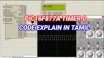 #78 PIC16F877A TIMER 0 CODE EXPLAIN IN TAMIL
